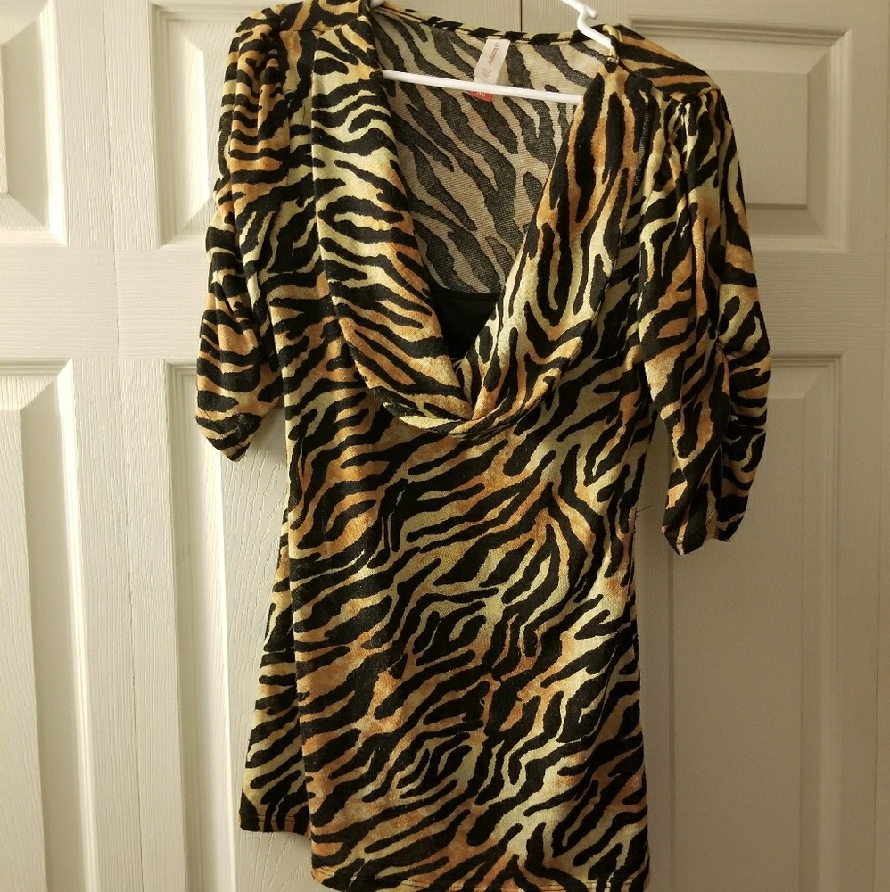 Tiger Print Shirt